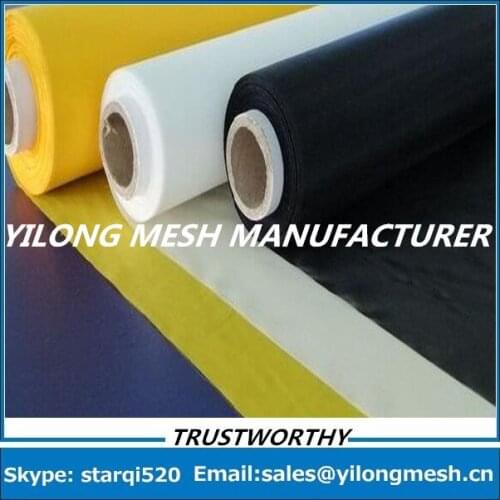 Free Shipping And Fast Delievery!!! 20 Meters 80T(200mesh) -48um-315cm Yellow Polyester Monofilament Silk Screen Printing Mesh