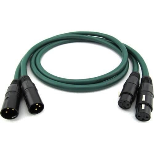 Free shipping pair MA-220 OCC red Copper ,Balance Audio Cable, Wire For DIY XLR Cable