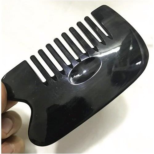 Large Natural Buffalo horn SPA Scraping Plate Body Massager Chinese Traditional Acupuncture Massage GuaSha Board Scrape Therapy