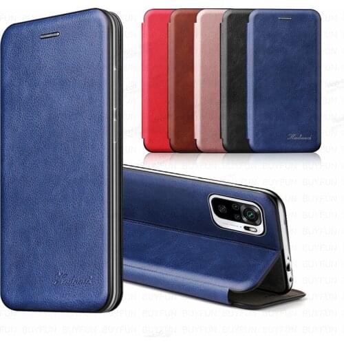 For Xiaomi Redmi Note 10 Pro Case Luxury Leather Magnetic Flip Case Xiomi Redme Note10 Not 10Pro Stand Wallet Phone Cover Coque