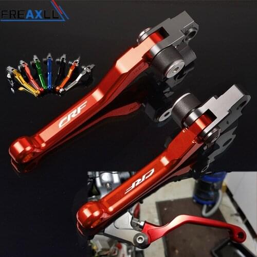 For Honda CRF150F CRF230F CRF 150 F CRF 230 F 2003-2017 CNC Pivot Motorbike Accessories Pit Dirt Bike Brake Clutch Levers