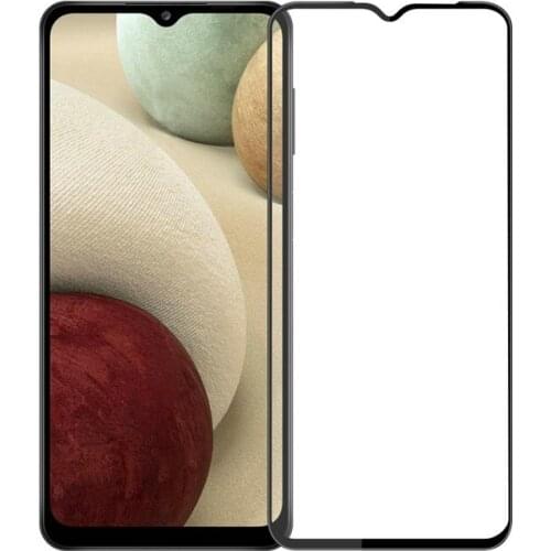 For Samsung Galaxy A12 SM-A125F A125M A02s A025F A025G A025M Full Glue Cover Tempered Glass Screen Protector Film