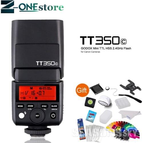 GODOX TT350C Mini Flash Speedlite 2.4G TTL GN36 for Canon 5D Mark III/IV 80D 70D 7D 6D 760D 750D 700D 60D 600D 7D 6D 5DIV