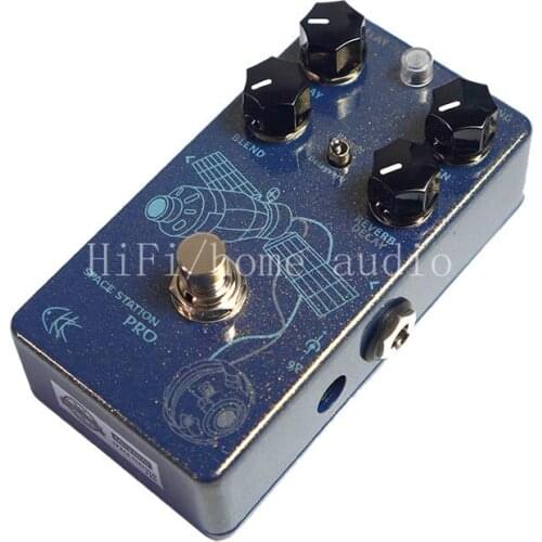 Hot sell ，CKK Space Station Pro Delay and Reverb Guitar Effect Pedal Guitar Parts Accessory Effects Electric Guitar Effects