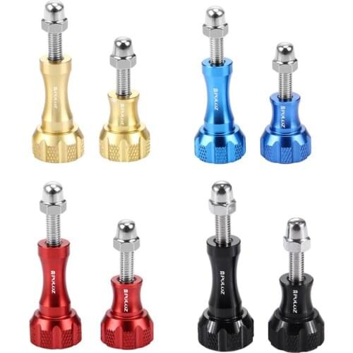 Metal Thumb Knob Stainless Mount Controller Stick Grip Swap Cap Button Bolt Nut Alloy Screw Set For Go Pro Osmo Hero Accessory