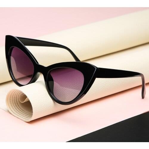 2021 New Fashion Cat Eye Women Sunglasses Men Retro Frame Sun Glasses Classic Design Trendy Brand Eyewear Unisex Uv400