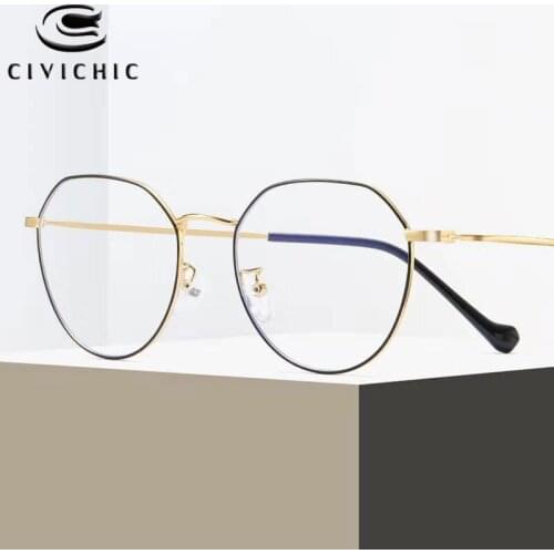 Chic Women Glasses Anti Blue Ray Eyeglass Men Myopia Optical Alloy Frame Cat Eye Computer Eyewear UV Gaming Gafas Luz Azul COG37