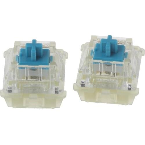 2Pcs Original SMD RGB Cherry MX Switches 3pin Blue Switch for Mechanical Gaming Keyboard Switches