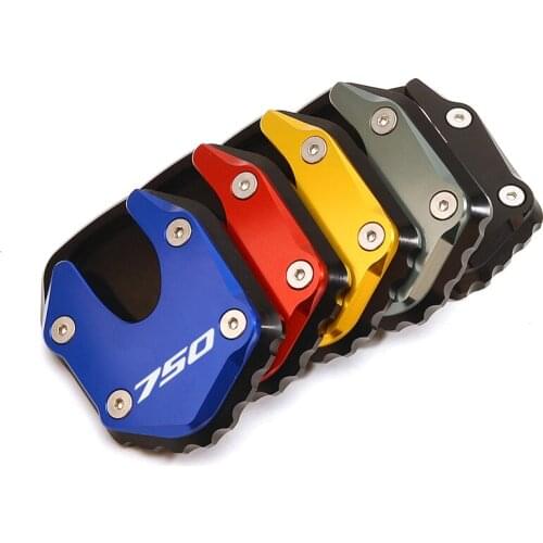 Motorcycle Accessories CNC Kickstand Foot Side Stand Extension Pad Support Plate For HONDA Forza 750 FORZA750 Forza750 2020-2022
