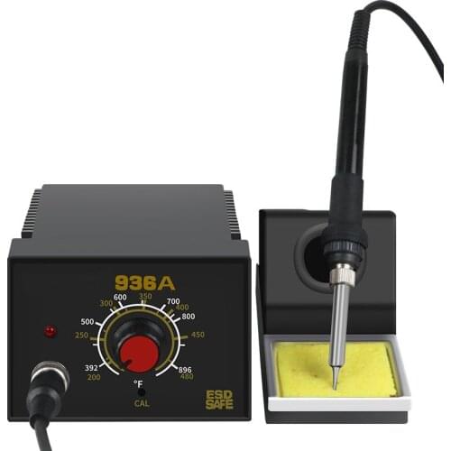 Free Shipping 936A Soldering Iron Anti-static Mobile Phone Repair Temperature Adjustable Electric Solder Iron Station 5pin