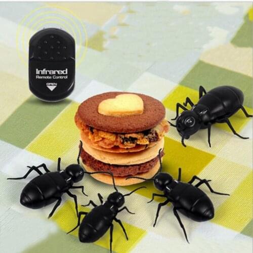 Childrens Toys Creative Simulation Remote Control Ant Whole Person Model Infrared Remote Control Animal Ant Toy Boy Gift
