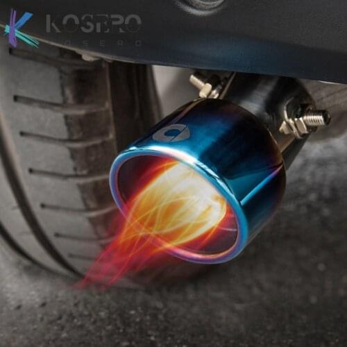 For Smart 453 Fortwo Forfour Passion Car Exhaust Pipe Refit Stainless Steel Tail Throat Car Decorative Exhaust Head Car Styling