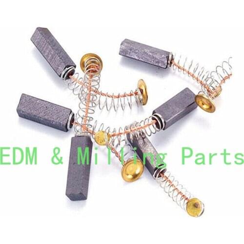 10X CNC Milling Machine Cutter Carbon Motor Brush Electro Graphite Mill Part 5*6*16mm Part For Bridgeport Mill Part