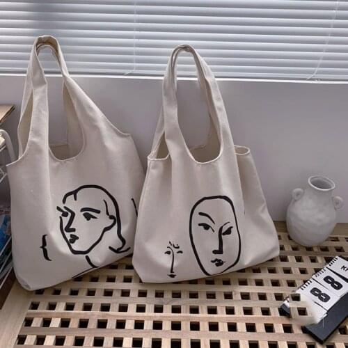 Canvas Totes Purses and Handbags for Women 2021 Designer Luxury Girls Female Shoppers Casual Solid Color Multiple Choice Wallets