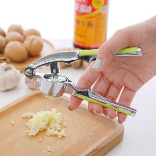 Stainless Steel Kitchen Squeeze Tool Alloy Crusher Garlic Presses Fruit & Vegetable Cooking Tools