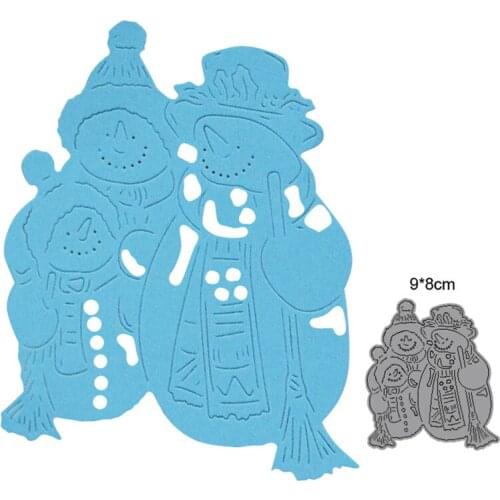 Cuting dies snowman metal cutting dies cut die mold decoration Scrapbooking paper craft knife mould blade punch stencils dies