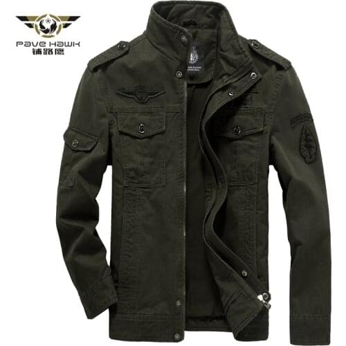 Plus Size 6XL Men Army Soldier Denim Jacket Air Force Military jacket Casual Coats Men Camouflage Cargo Jacket Jaqueta Masculina