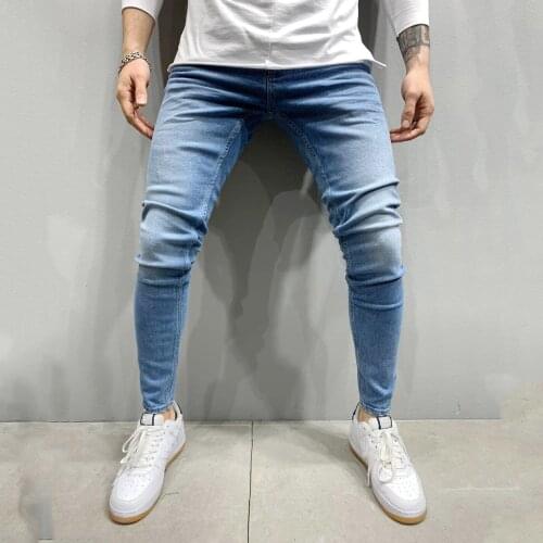 2021 Mens jeans Dropshipping Casual Men Jeans Slim Fit Hip Hop Denim Men`s Jeans High Quality Motorcycle Pants High Quality
