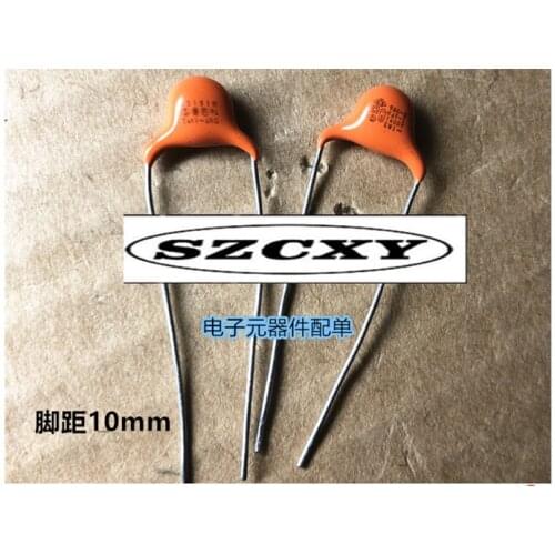 100% 10PCS New and original CD151K T4KV~ cd80-b2ga151my 4KVAC150PF foot spacing 10MM