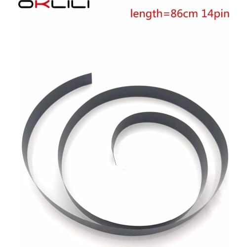 10 for HP M435 M476 FFC Flat Flex Flexible Cable CCD Scanner Scan CIS 86cm 14pin for HP M521 Automatic Doc Feeder ADF Flat Cable