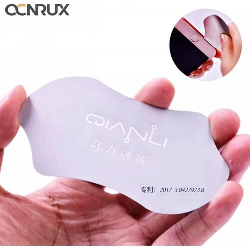 Qianli ToolPlus Mobile Phone 0.1mm Ultra Thin Card Disassemble Opening Pry Tools Flexible Stainless Steel Pry Spudger Knife