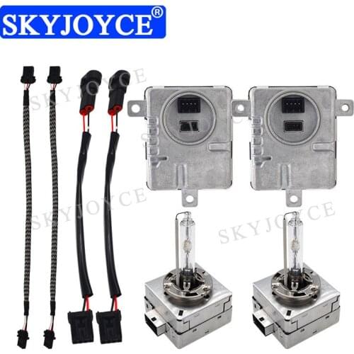SKYJOYCE 55W D1S D3S HID AUTO Kit Original D1S D3S All Metal Base HID Bulb 4300K 6000K 8000K OEM 55W D1S D3S HID ORIGINAL LIGHT
