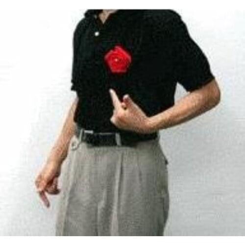 Funny Silk Melt To Rose Magic Tricks Scarf to Silk Close-Up Street Stage Magic Prop Comedy Accessory Gimmick