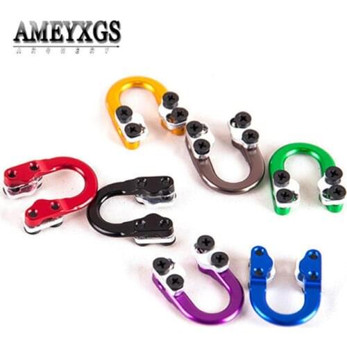 1pc Aluminum Alloy D Loop Ring Compound Bow Shooting Bowstring Safety Release Aid Arrow Nock Buckle Hunting Archery Accessories