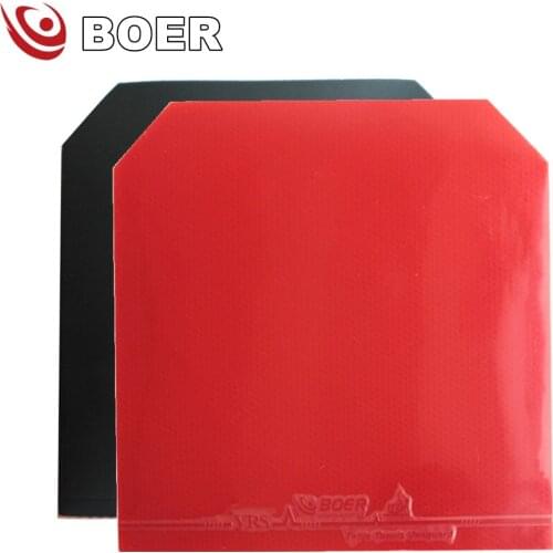 2pcs Table Tennis Rubber With Sponge Fit Ping Pong Paddle Racket 2.1mm Thickness Red/black Hardness 40 17 Speed Ping Pong Parts