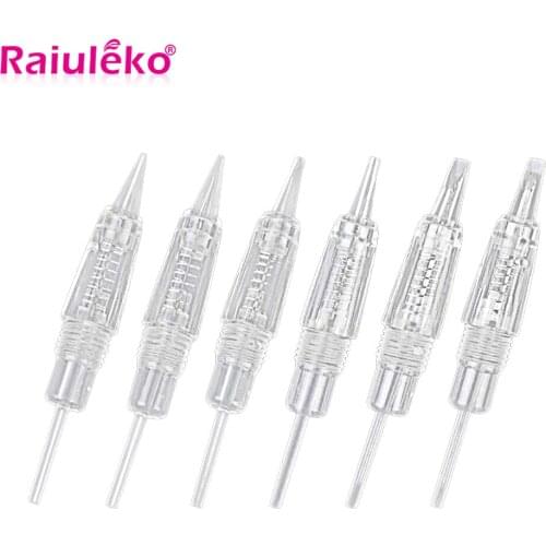 20pcs Screw Tattoo Cartridge Needles for 1D 1R 2R 3R 3F 5R 5F 7R 7F Derma Tools Dr.imp Pen Electric Tattoo Microblading Needles