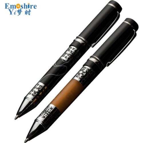 2018 Promotional Pens for Man Wholesale Office Stationery Luxury Gift Roller Ball Pen Customized Logo Ballpoint Pens New P507