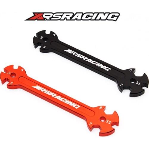 XRSRACING Aluminum multi function wrench adjusting pull rod and nut tool 3/4/5/5.5/7/8