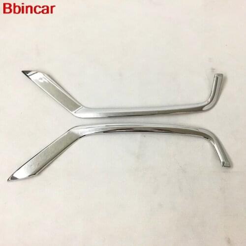 Bbincar Exterior Accessories ABS Rear Tail Fog Light Lamp Eyelind Cover Decoration Styling 2Pcs For Mazda CX-5 CX5 2017 2018