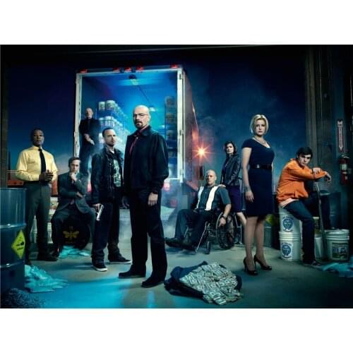 Free Shipping Custom Breaking bad Season4 Poster Nice Home Decoration Fashion Wall Sticker Well Design Wallpaper #0332