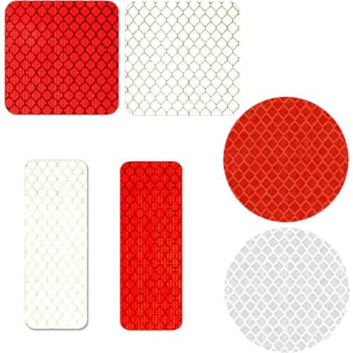 Safety Reflective Warning Strip Tape Car Bumper Reflective Strips Secure Reflector Stickers Decals Car Styling