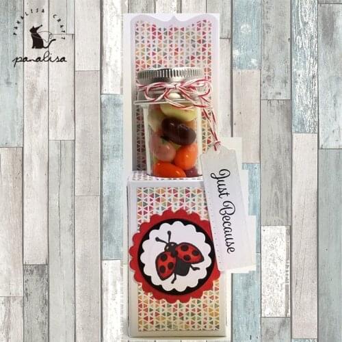 Panalisacraft Big candy box 3D Metal Cutting Dies Craft Dies Scrapbooking Card Making Album Embossing Stencil Die Cut Decoration