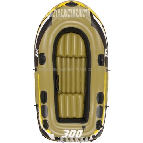 5 person child inflatable fishing boat PVC boat Rowing Boats carry weight include two seat+a pair of oars+hand pump