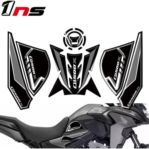 Fo HONDA CB500X cb500x Motorcycle Anti slip Tank Pad Sticker Pad Side Gas Knee Grip Protector 3D Gel Fuel Tank Pad Sticker