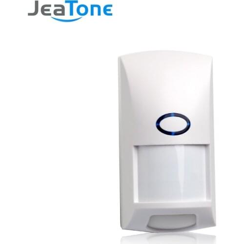 Jeatone Wireless PIR sensor Infrared Motion Detector 433Mhz pet Immune Waterproof for Home Security Alarm System