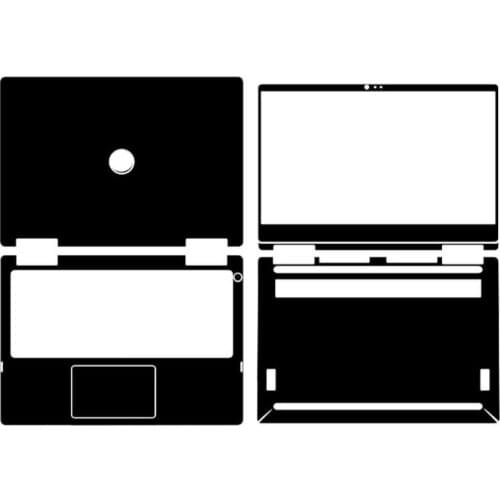 KH Laptop Sticker Skin Decals Cover Protector Guard for DELL Inspiron 7373 13MF-PRO-R5505TS