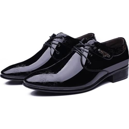 Mazefeng Brand Mens Business Dress Casual Shoes for Men Soft Genuine Leather Fashion Mens Comfortable Oxford Shoes Size 38-44