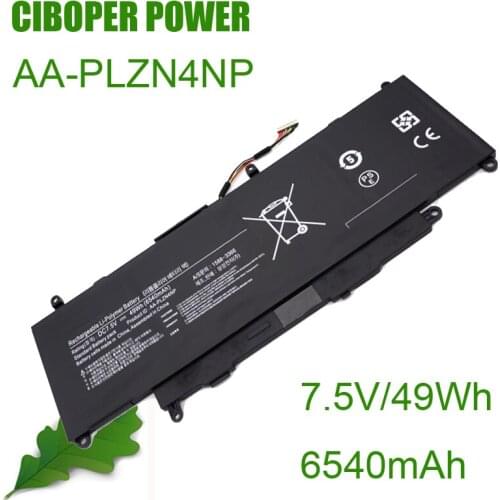 CP Original Li-polymer Laptop Battery AA-PLZN4NP 7.5V/49Wh/6540mAh For ATIV PRO XE700T1C XQ700T1C XQ700T1C-A52 Series 1588-3366