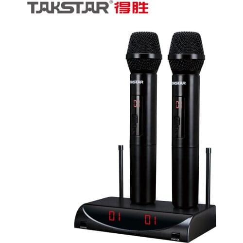 Original Takstar X3 UHF Wireless Microphone 50M operating range for Classroom home entertainment outdoor activities KTV