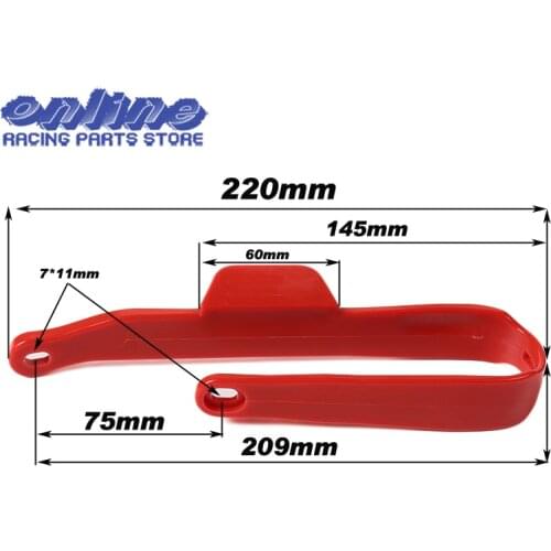 Motorcycle Plastic Chain Slider Guider For kayo bse mojo ssr 110cc 125cc 140cc 150cc 160cc Pit dirt Bike Motocross Spare Parts