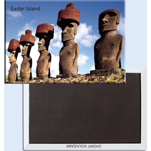 World Souvenir Magnets ,Easter Island Souvenir Photo Fridge Magnet 5621 Travel Gift tourist attractions