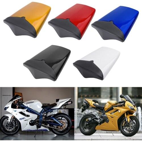 2012 Accessories Motocycle Rear Tail Pillion Solo Seat Cowl Fairing Seat Cover For Triumph Daytona 675 2009 2010 2011
