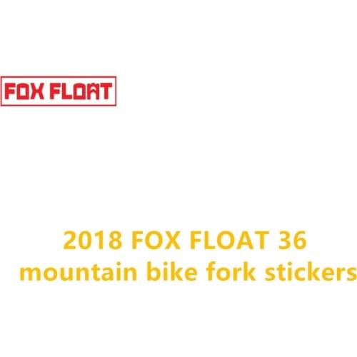 2018 FOX FLOAT 36 mountain bike fork stickers MTB speed down mountain fox 36 latest front fork decals