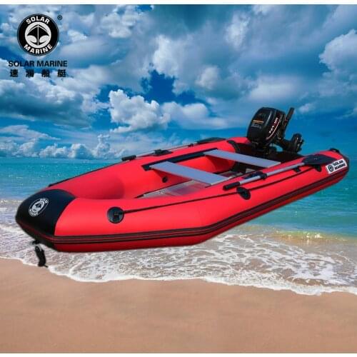 4 person 270CM length PVC inflatable aluminum floor boat speed rowing boats sets