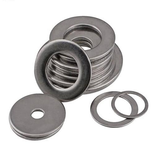 5PCS M8 M10 Gaskets Washers stainless steel Flat Metal washer gasket 24-40mm Outside diameter