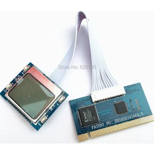 The English and simplified Chinese diagnosis card motherboard test card PTi9 graphics computer testing card quality goods